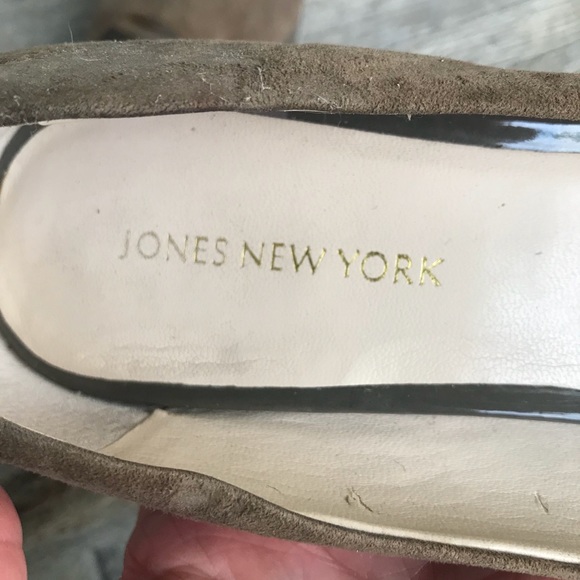 Suede peep toe heels - Picture 2 of 6